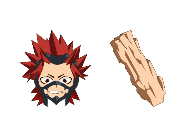 Eijiro Kirishima Custom Cursor for Chrome from My Hero Academia Cursors Collection