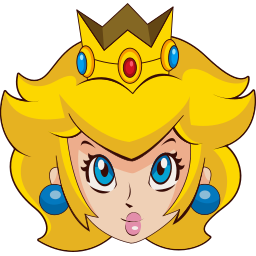 Princess Peach custom cursor for Chrome Pointer