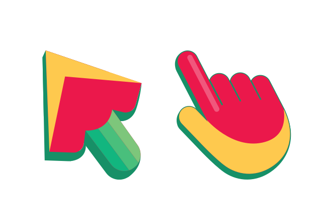The Mix Custom Cursor for Chrome from The Cursors Cursors Collection