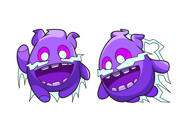 Electro Spirit Custom Cursor for Chrome from Clash Royale Cursors Collection