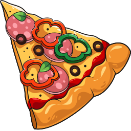 Yummy Pizza cursor - Custom cursor for Chrome Pointer