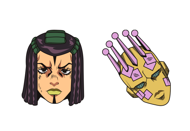 Ermes Costello Custom Cursor for Chrome from JoJo's Bizarre Adventure Cursors Collection