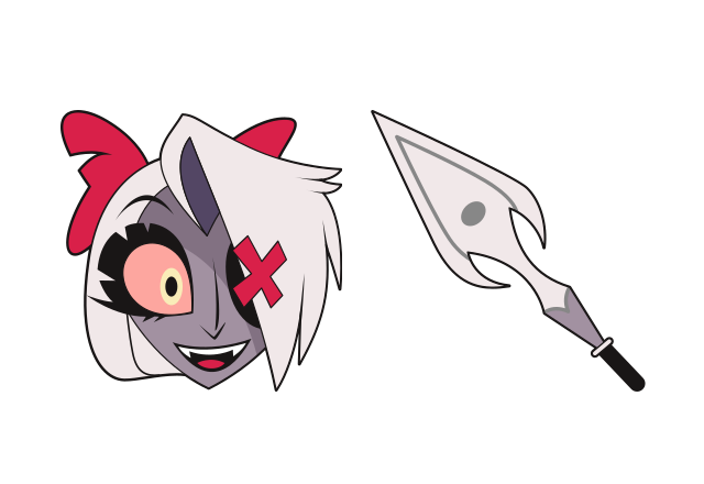 Vaggie Custom Cursor for Chrome from Hazbin Hotel Cursors Collection