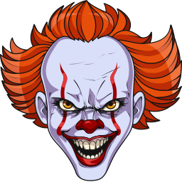 Pennywise custom cursor from Horror Villains Cursors Collection Pointer