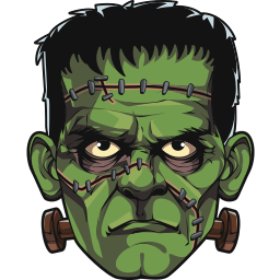 Frankenstein's Monster custom cursor from Horror Villains Cursors Collection Pointer