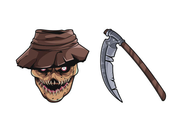 Dr. Jonathan Crane Custom Cursor for Chrome from Horror Villains Cursors Collection