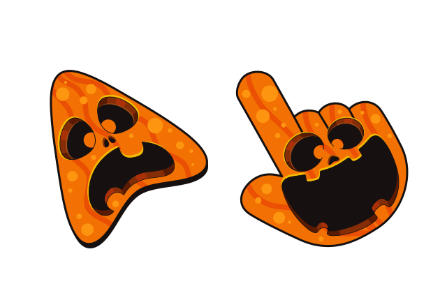 Pumpkin Pointer Custom Cursor for Chrome from Halloween Cursors Collection