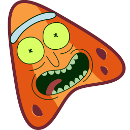 Rick and Morty custom cursor from Halloween Cursors Collection Pointer