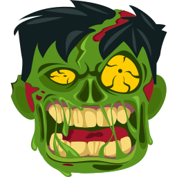 Marvel Zombie Hulk Cute Cursor Pointer