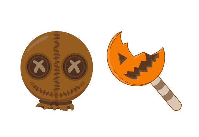 Trick r Treat Sam Custom Cursor for Chrome from Halloween Cursors Collection