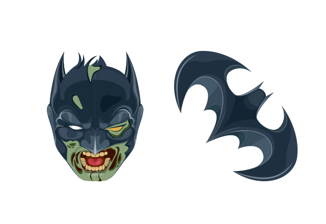 Zombie Batman Custom Cursor for Chrome from Justice League Cursors Collection