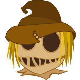 Halloween Scarecrow Cute Cursor Pointer