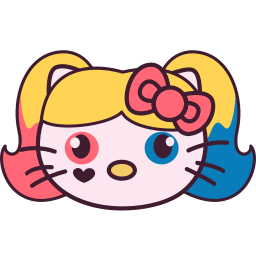 Hello Kitty Harley Quinn Cute Cursor Pointer