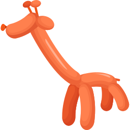Clown with the Ballon Cute Cursor Pointer