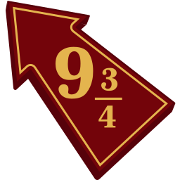 Harry Potter Platform 9 3/4 Cute Cursor Pointer