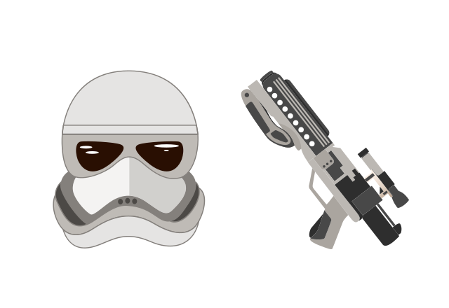 Captain Phasma Custom Cursor for Chrome from Star Wars Cursors Collection