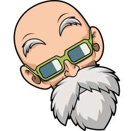 Master Roshi custom cursor for Chrome Pointer