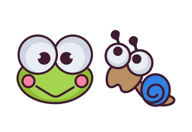 Keroppi Custom Cursor for Chrome from Hello Kitty Cursors Collection