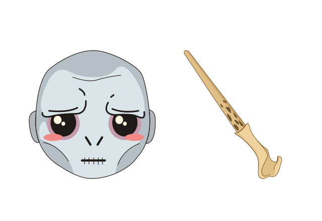 Lord Voldemort Custom Cursor for Chrome from Harry Potter Cursors Collection