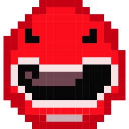 Cute Custom Cursor Red Power Ranger Pixel Pointer