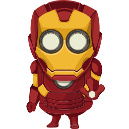 Custom Cursor Cute Minion Iron Man Character Pointer