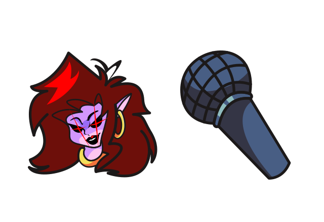 FNF Mommy Mearest Custom Cursor for Chrome from Friday Night Funkin Cursors Collection