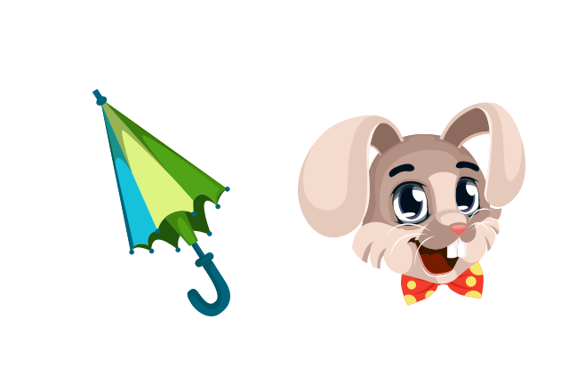Circus Bunny Custom Cursor for Chrome from Circus Cursors Collection