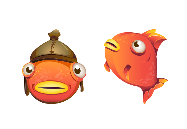 Fishstick Custom Cursor for Chrome from Fortnite Cursors Collection