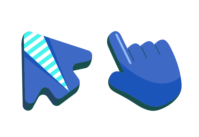 The Sea Custom Cursor for Chrome from The Cursors Cursors Collection