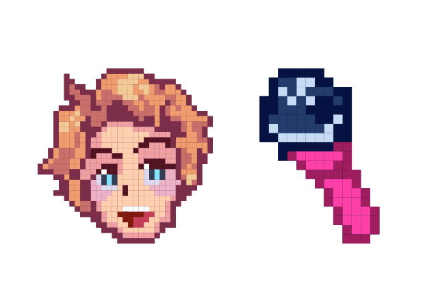 FNF Senpai Custom Cursor for Chrome from Friday Night Funkin Cursors Collection