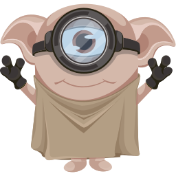 Custom Cursor Cute Minion Dobby Character Pointer