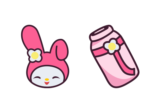 My Melody Custom Cursor for Chrome from Hello Kitty Cursors Collection