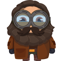 Cute Custom Cursor Minion Rubeus Hagrid Character Pointer