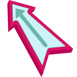 Custom Cursor Cute The Red Line Pointer