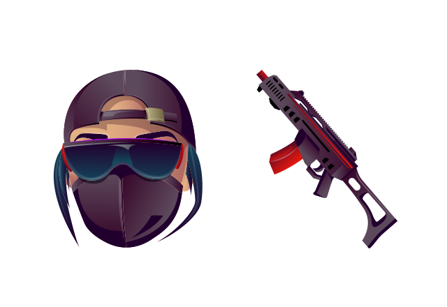 Scarlet Commander Custom Cursor for Chrome from Fortnite Cursors Collection