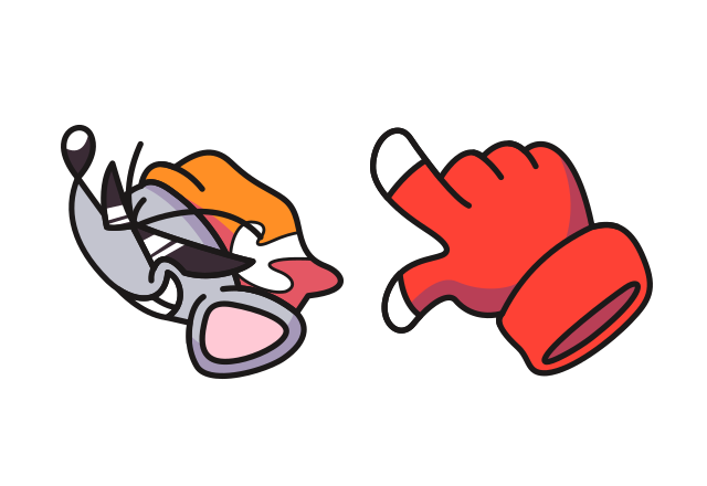 FNF Ritz The Rat Custom Cursor for Chrome from Friday Night Funkin Cursors Collection