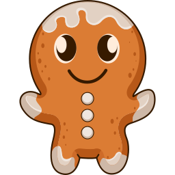 Custom Cursor Cute Gingerbread Pointer