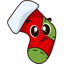 Custom Cursor Cute Christmas Stocking Pointer
