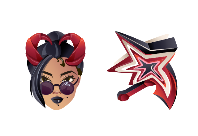Surf Witch Custom Cursor for Chrome from Fortnite Cursors Collection
