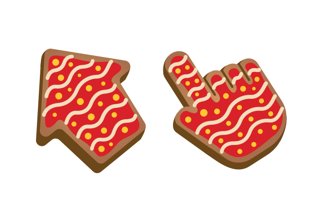 The Gingerbread Custom Cursor for Chrome from The Cursors Cursors Collection