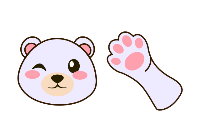 Polar Bear Custom Cursor for Chrome from Merry Christmas and Happy New Year Cursors Collection