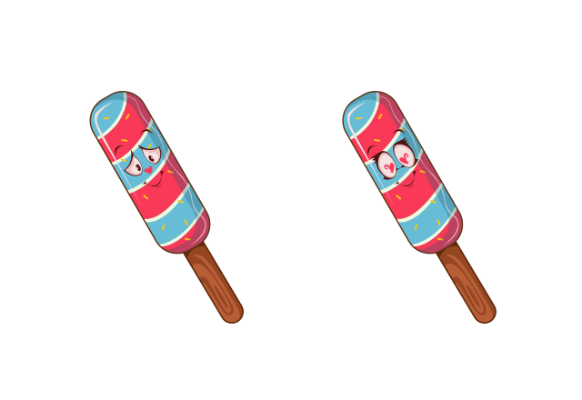 Blue Moon Ice Cream Custom Cursor for Chrome from Ice Cream Cursors Collection