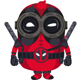 Custom Cursor Cute Minion Deadpool Character Pointer