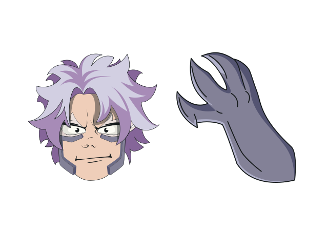 Tetsutetsu Tetsutetsu Custom Cursor for Chrome from My Hero Academia Cursors Collection
