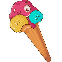 Corn Ice Cream Cute Cursor Pointer