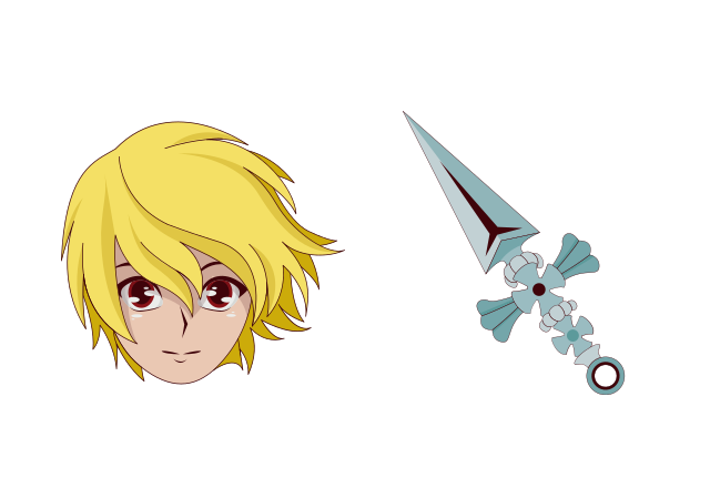 Kurapika Custom Cursor for Chrome from Hunter x Hunter Cursors Collection