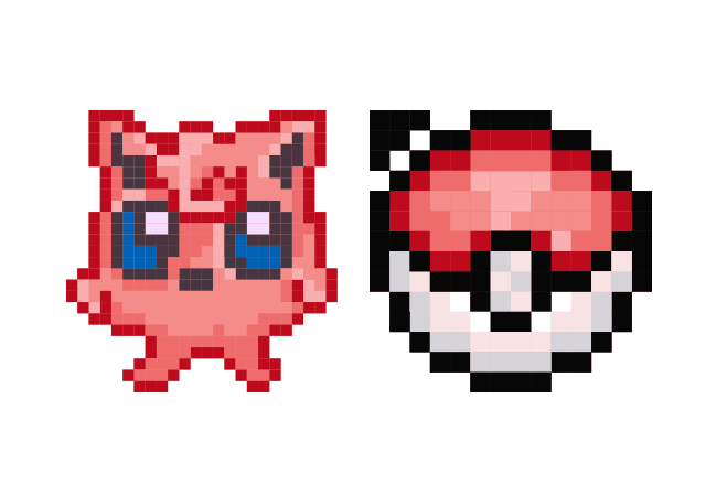 Jigglypuff Pixel Custom Cursor for Chrome from Cute Pixel Cursors Collection