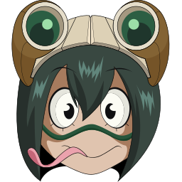 Custom Cursor Cute Tsuyu Asui from My Hero Academia Pointer
