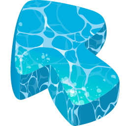 Custom Cursor Cute Water Texture Pointer