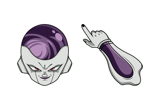 Frieza Custom Cursor for Chrome from Dragon Ball Cursors Collection